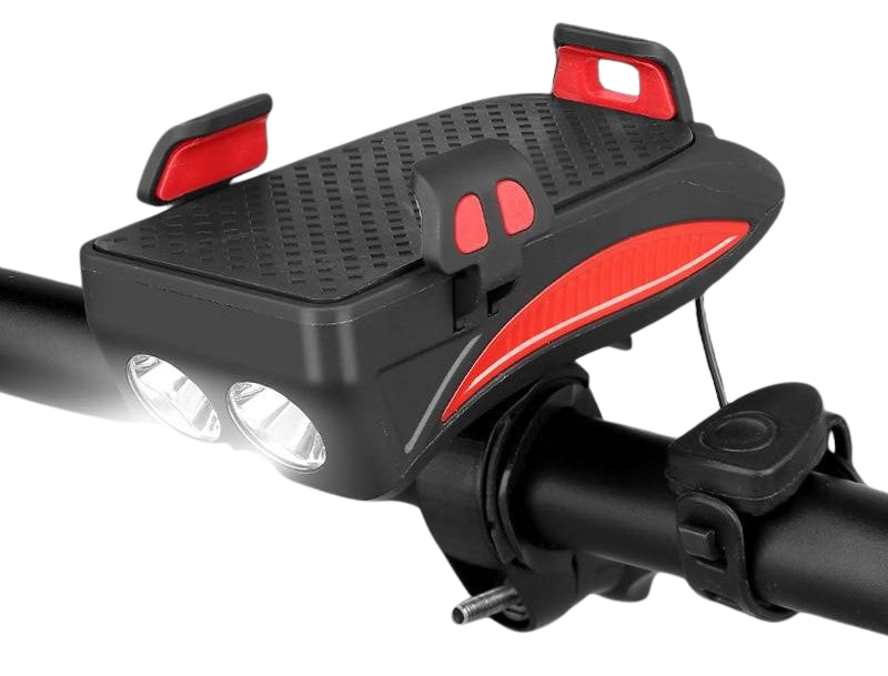 BowLift | Compact 4-in-1 bicycle device with horn, light & charging function