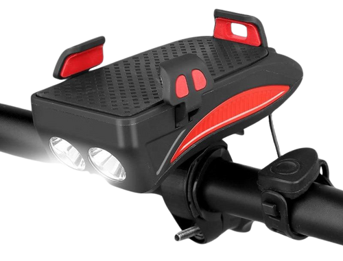 BowLift | Compact 4-in-1 bicycle device with horn, light & charging function