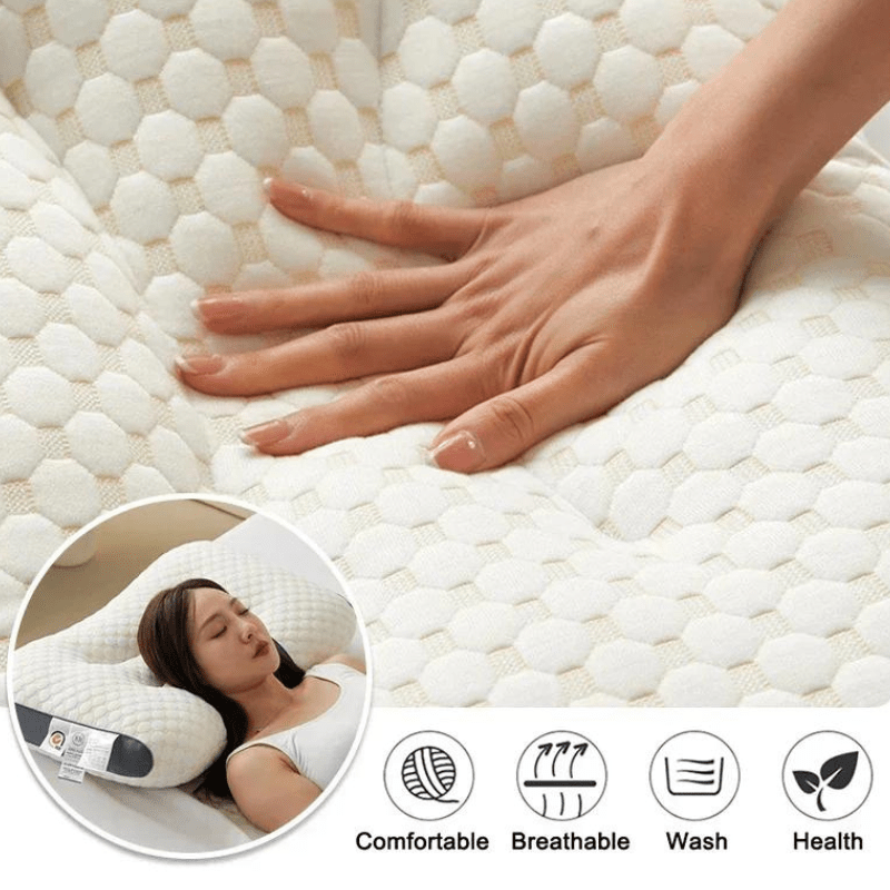 BowLift | Ergonomic orthopedic pillow for neck & back support