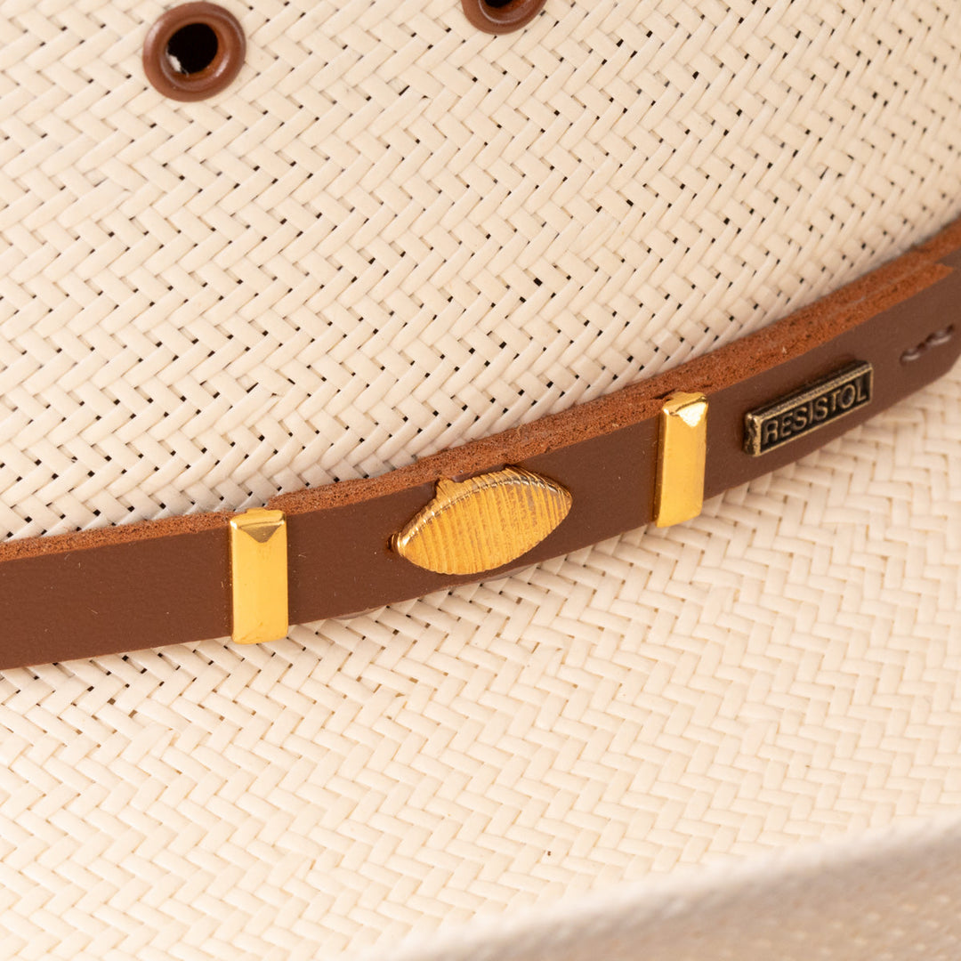 Rugged Elegance Straw Cowboy Hat | Bowlift