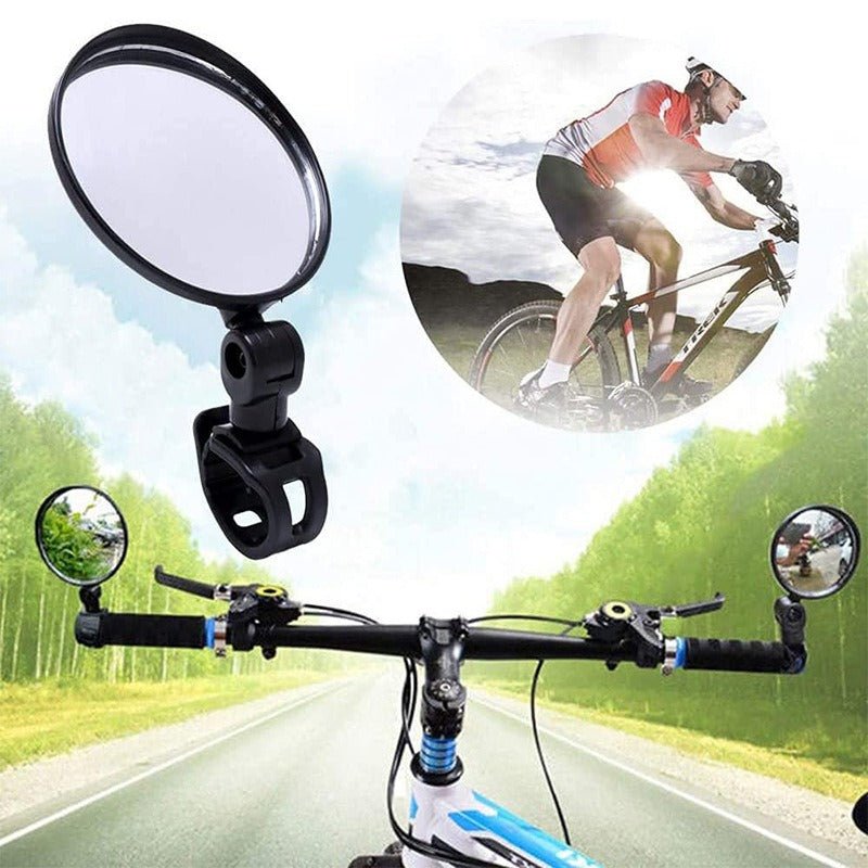 FlexiView bicycle mirror with long bracket | Bowlift