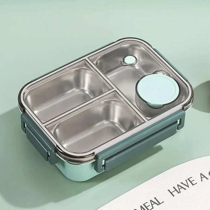 BowLift | Leak-Proof Stainless Steel Lunchbox with Cutlery (850 ml) – For Work, School & On the Go