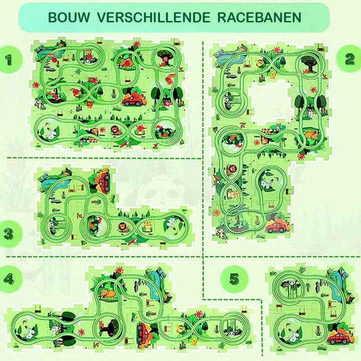 BowLift | Creative race track puzzle with car for action-packed fun