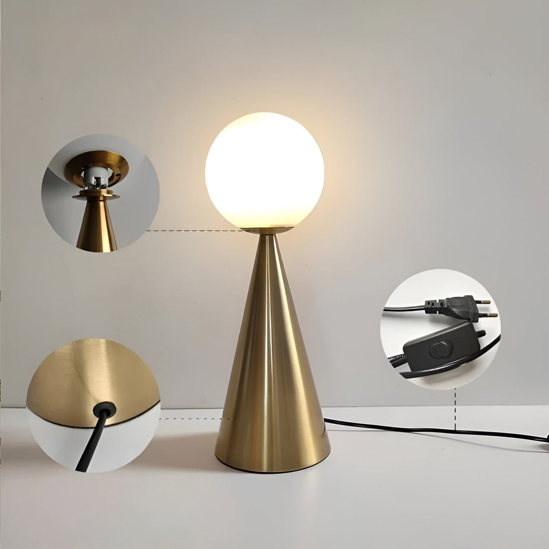 BowLift | Elegant Golden Table Lamp - Luxurious Lighting for Your Interior