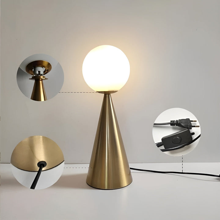 BowLift | Elegant Golden Table Lamp - Luxurious Lighting for Your Interior