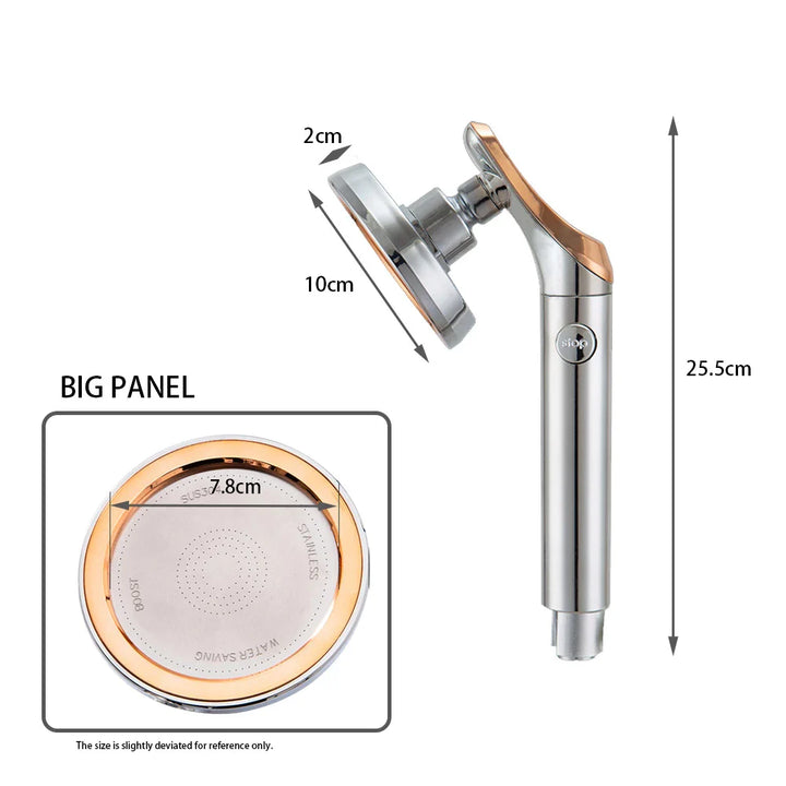 BowLift | Handheld Portable High Pressure Shower Head