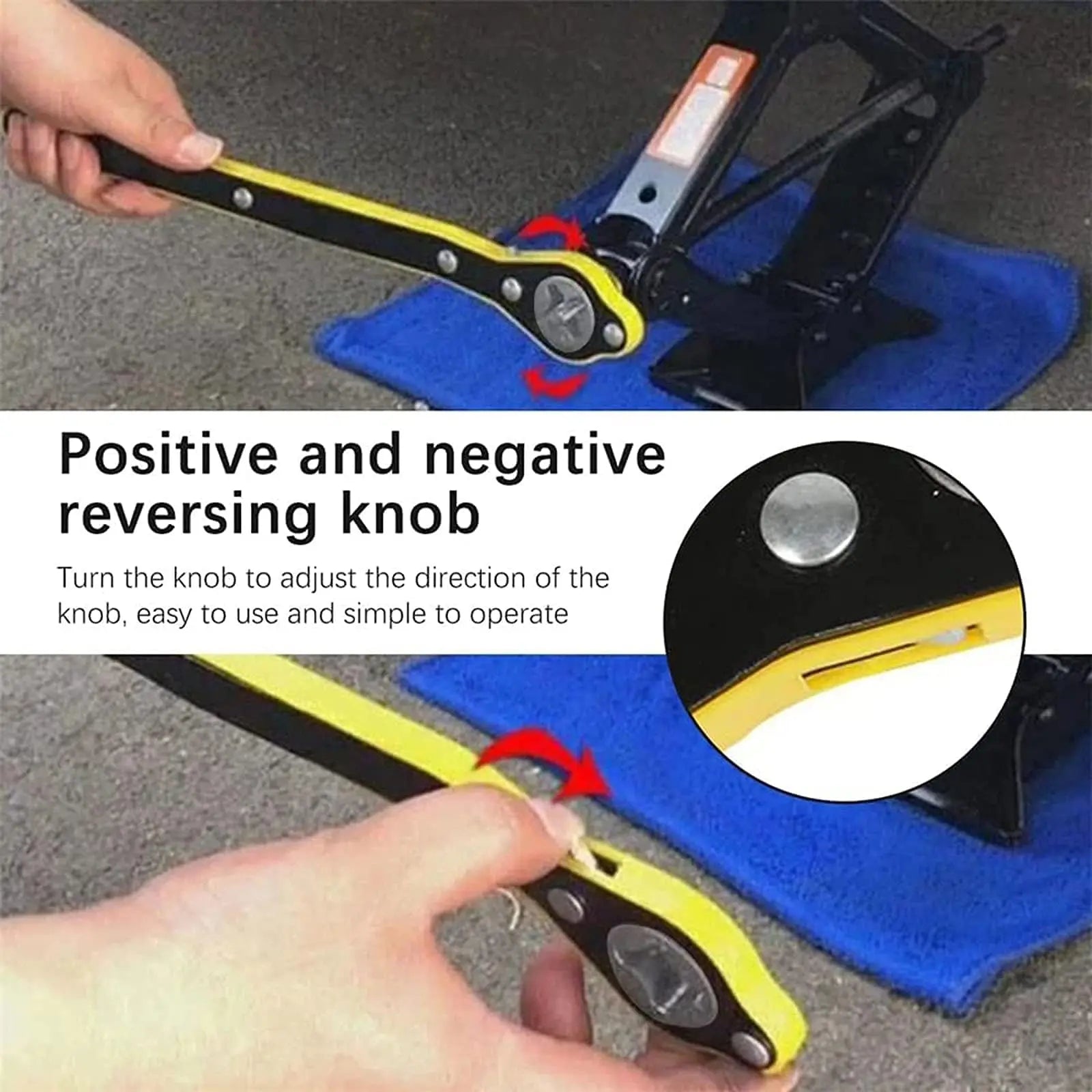 BowLift | Ratchet Wrench for Jack – Energy Saving Tool