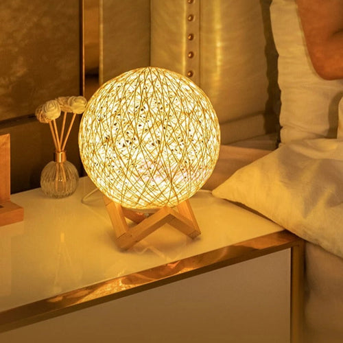 BowLift | Rattan Ball Lamp