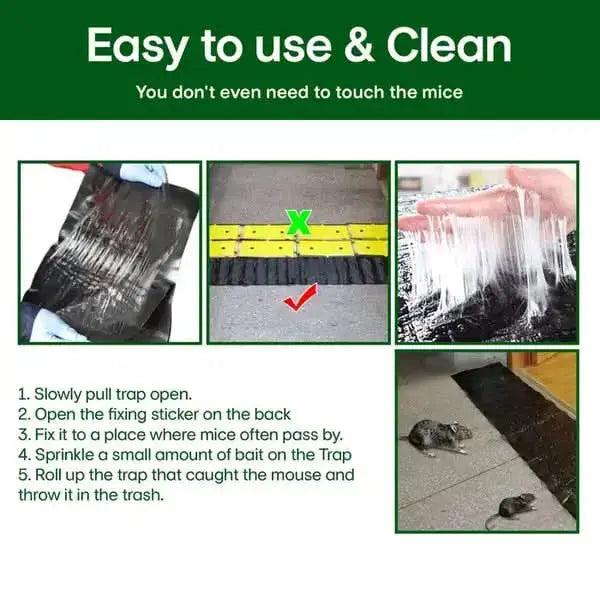 BowLift | Mouse Glue Trap with Extra Adhesion for Relaxed Living Feel