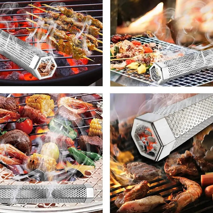 BowLift | Stainless Steel Smoking Tube for All Grill Types