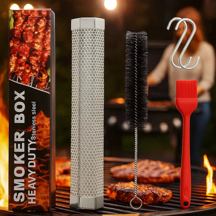 BowLift | Stainless Steel Smoking Tube for All Grill Types