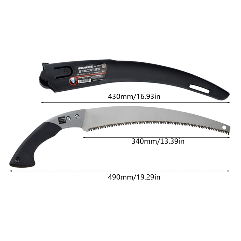 Razor Sharp Curved Garden Pruning Saw | Bowlift