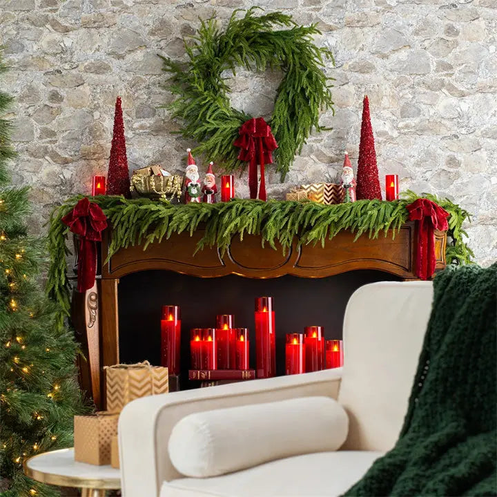 BowLift | Realistic Norfolk Pine Dripping Garland