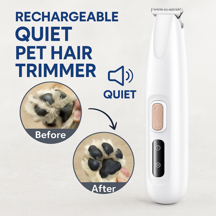 BowLift | Rechargeable Grooming Clipper Quiet Pet Hair Trimmer