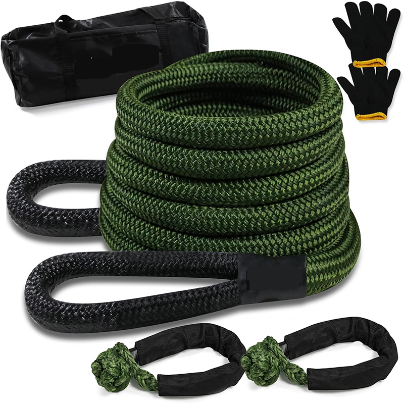 BowLift | 1″x30' Kinetic Recovery Rope , Kinetic energy recovery rope