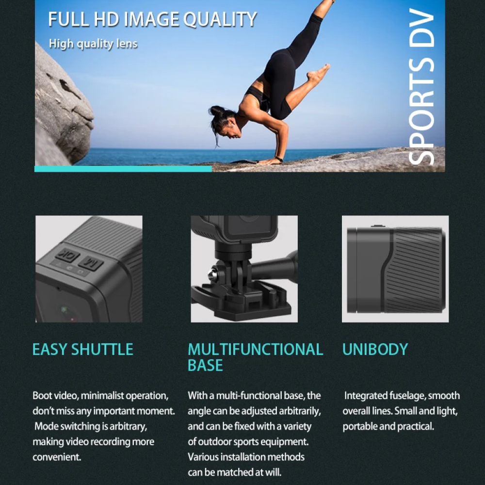 BowLift | Biker Helmet Action Crash Action Camera In Motorcycle