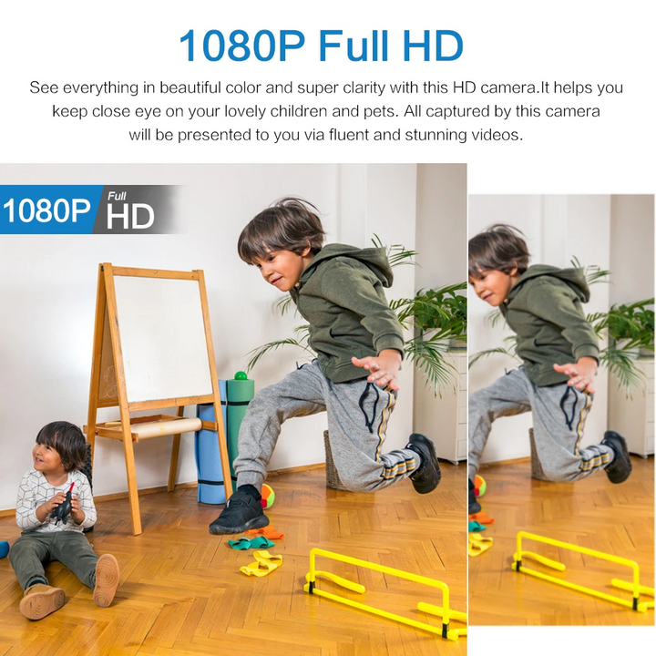 BowLift | Waterproof HD Mini Camera With Night Vision and Wide Angle Lens IP WiFi 1080P HD 160° Wide Angle
