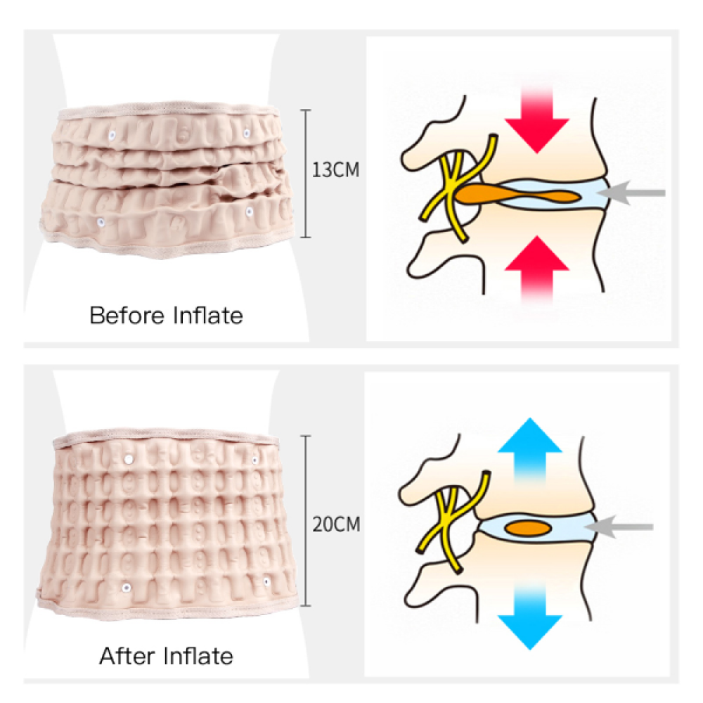 BowLift | Decompression Belt Brace for Back Pain