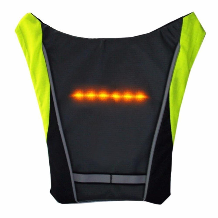 BowLift | Turn Signal Cycling Reflective Safety LED Vest Cyclist Outdoor Waterproof