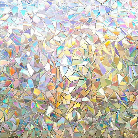 BowLift | Rainbow Window Film – Color Play & UV PRedection without Adhesive