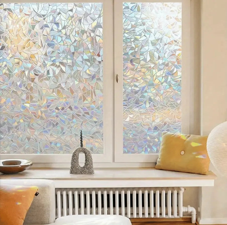 BowLift | Rainbow Window Film – Color Play & UV PRedection without Adhesive