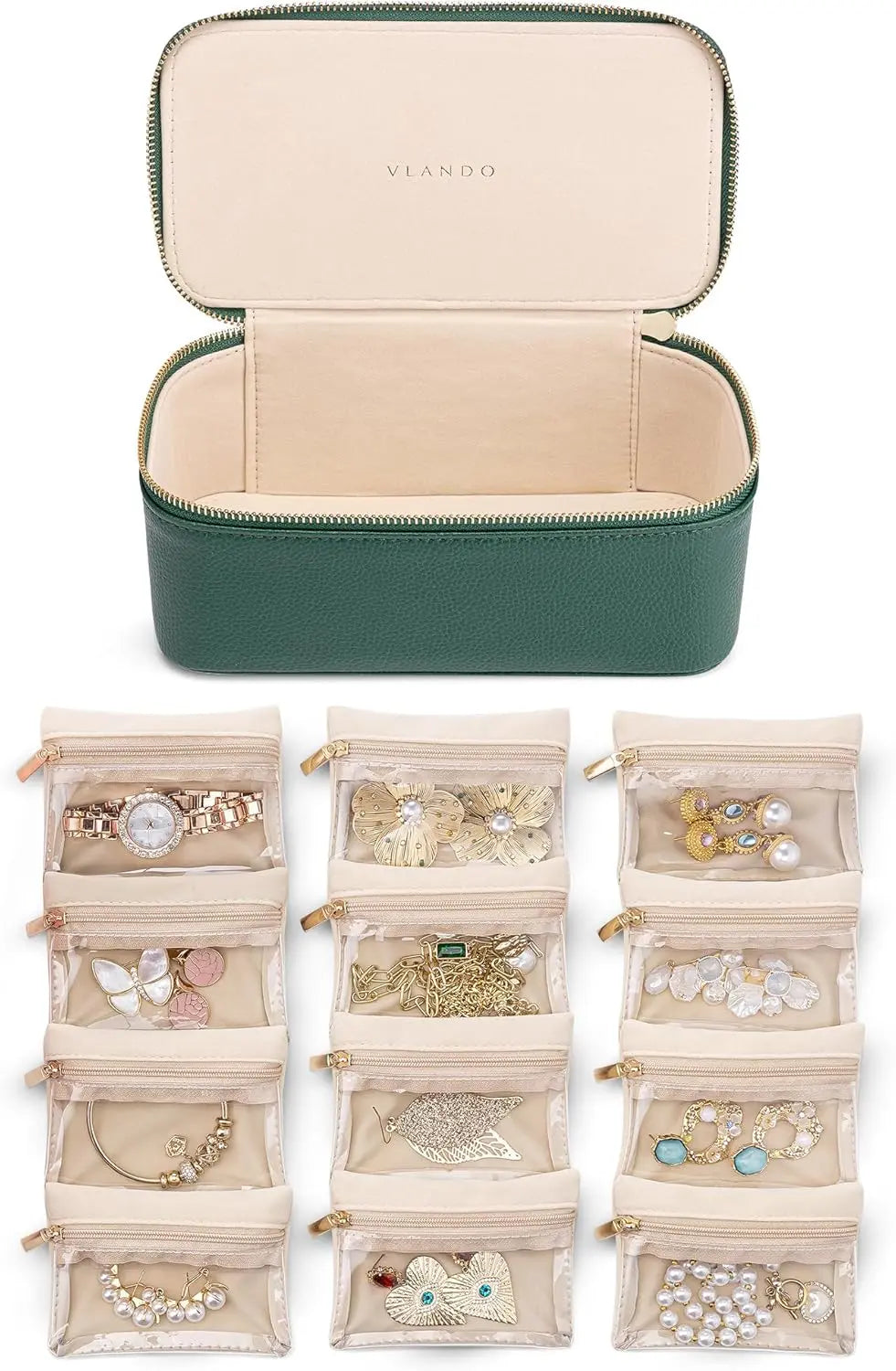 BowLift | Jewelry box with transparent compartments – stored organized and pRedected