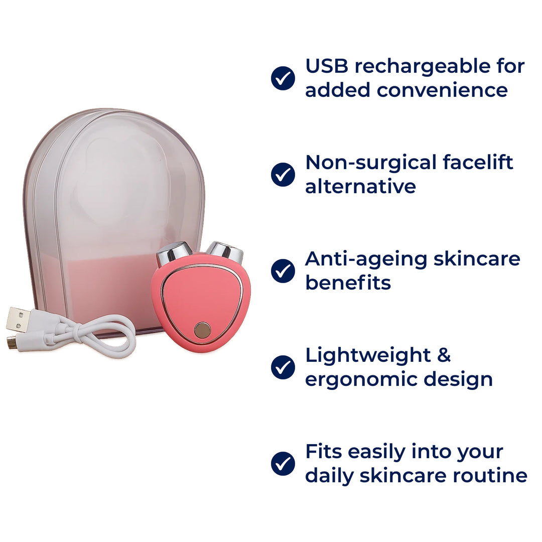 RejuvTone | EMS Facial Toner – Non‑surgical Lift – USB‑rechargeable Lightweight Device – Anti‑ageing Skincare Bowlift