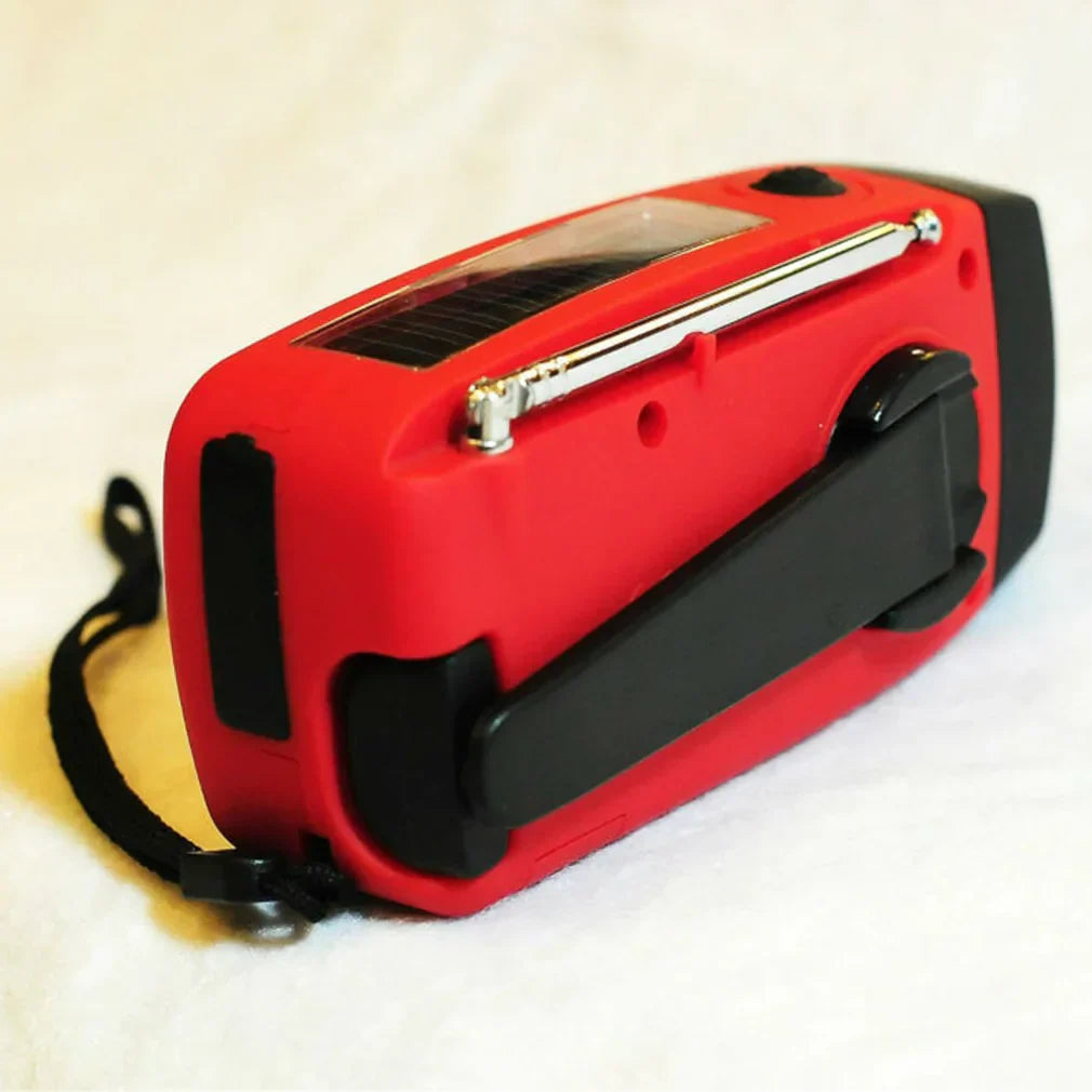BowLift | Emergency Radio | Solar Hand Crank Power Hub for Camping