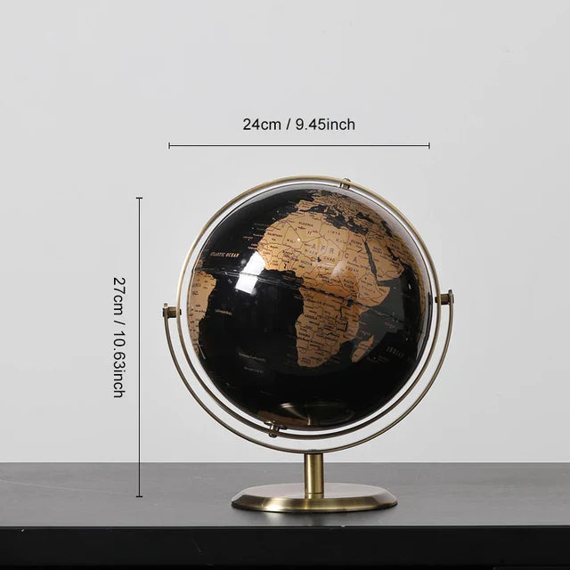 BowLift | RetroWorld | Historical Globe Map for Home and Office
