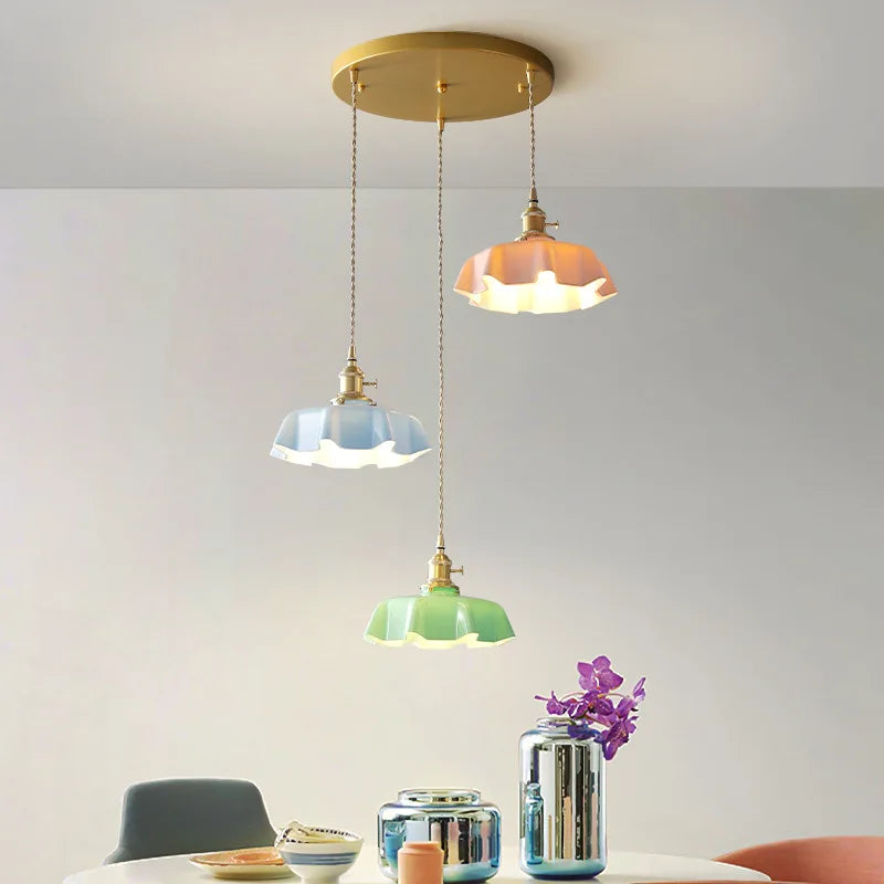 BowLift | French Brass Pendant Lamp - BrassChic