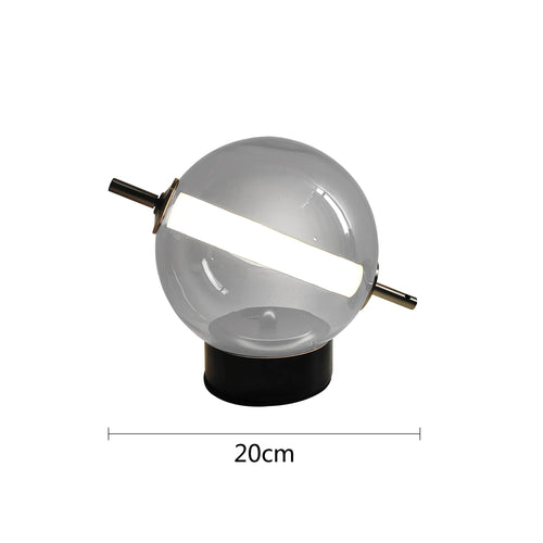 BowLift | Retro Glass Table Lamp with Warm Glow - Timeless Elegance