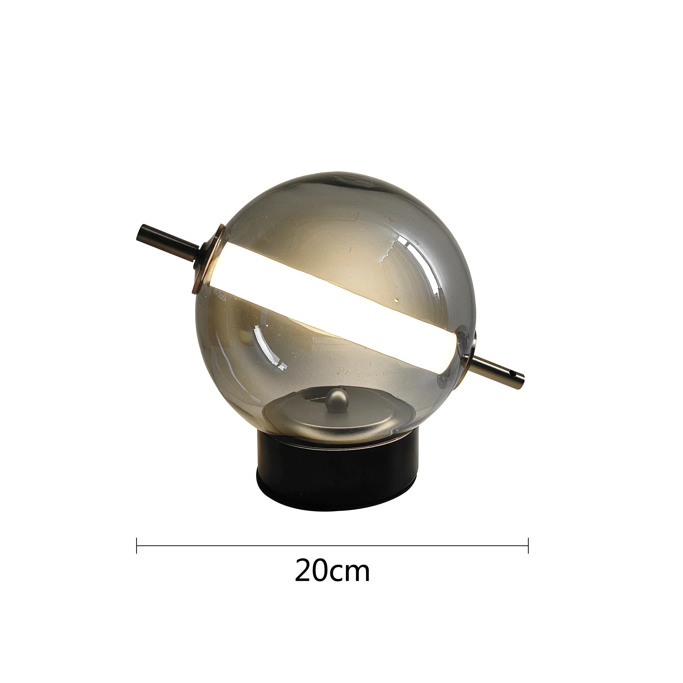 BowLift | Retro Glass Table Lamp with Warm Glow - Timeless Elegance