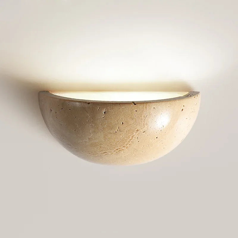 BowLift | Luminous Haven – Stylish LED Stone Wall Light for Living Room and Bedroom Ambiance