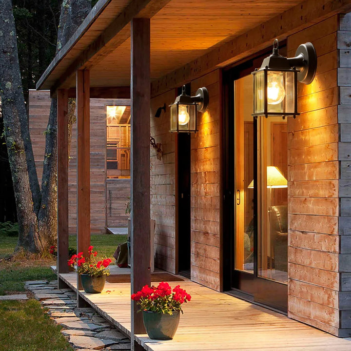 Retro Outdoor Wall Light – Weatherproof Wall Lamp for Garden and Terrace, Vintage Design | Bowlift