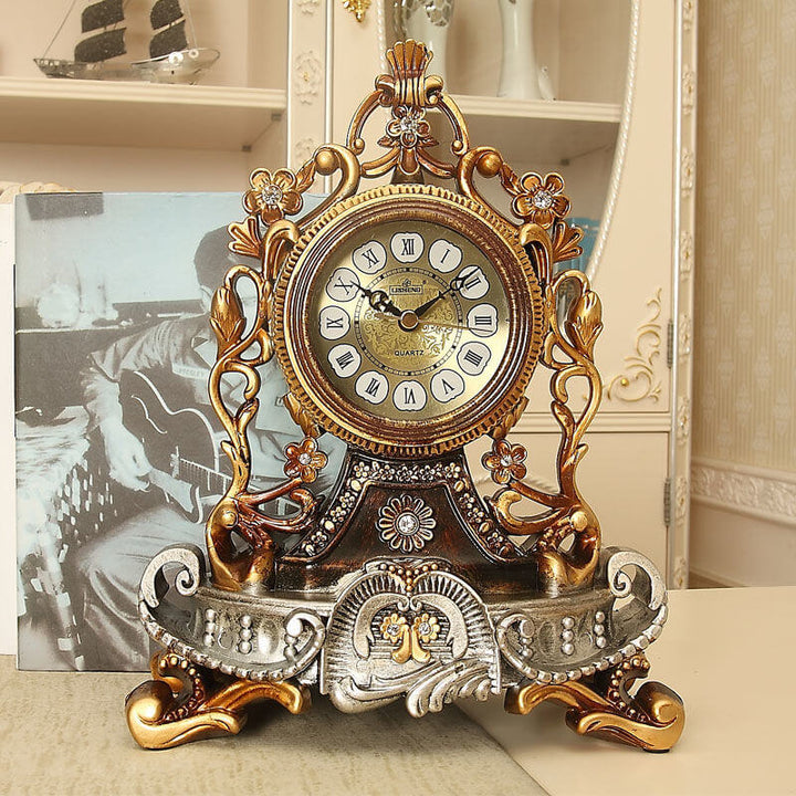 VintageTime Retro Table Clock | Bowlift