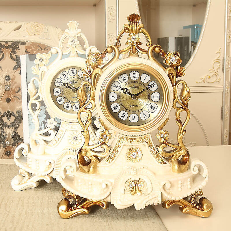 VintageTime Retro Table Clock | Bowlift