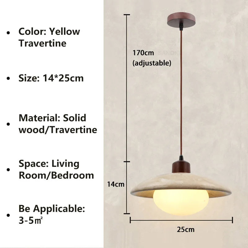 Wabi Sabi Pendant Lamp - Stylish Rustic Lighting for Home | Bowlift