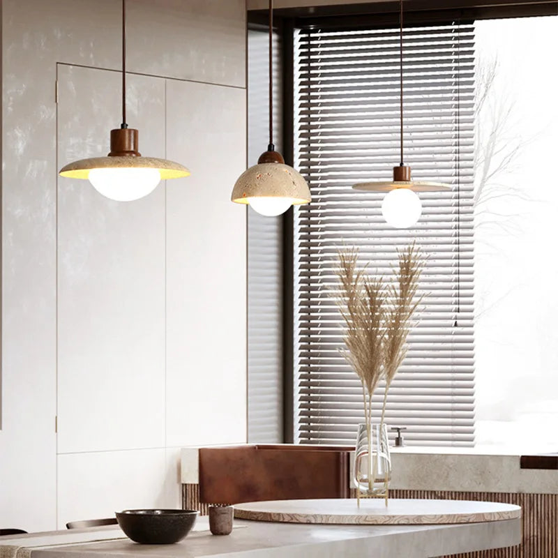 Wabi Sabi Pendant Lamp - Stylish Rustic Lighting for Home | Bowlift