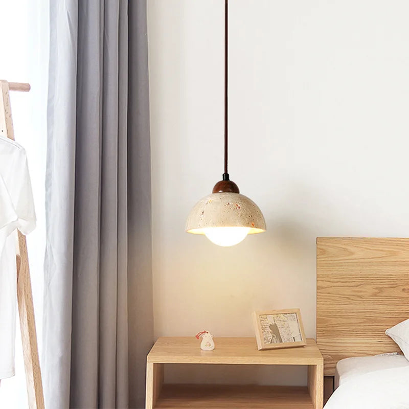 BowLift | TranquilGlow Chandelier - Wabi Sabi Luxury Lighting