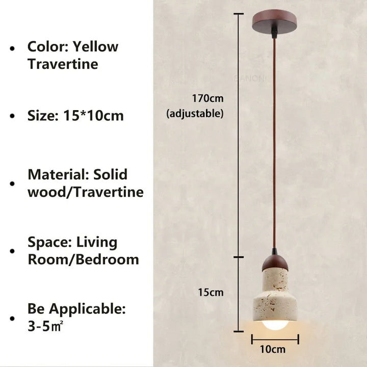 Wabi Sabi Pendant Lamp - Stylish Rustic Lighting for Home | Bowlift