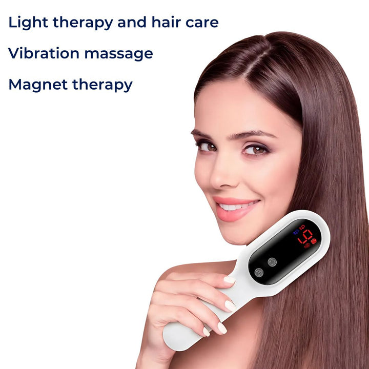 RevitalHair Electric Hair Comb for Hair Growth | Anti Hair Loss Device - for Hair Thinning - Scalp Massage - Hair Growth Bowlift