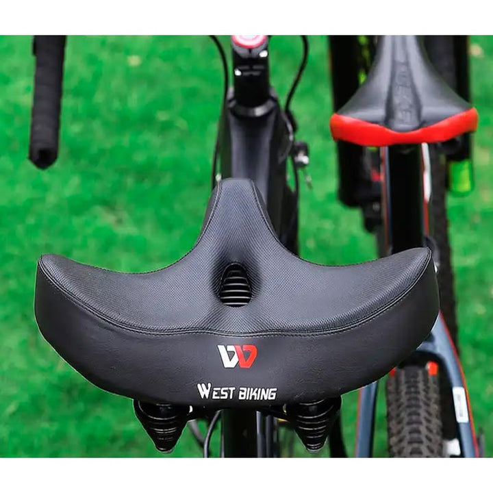RidEase comfortable, ergonomically shaped bike saddle | Bowlift