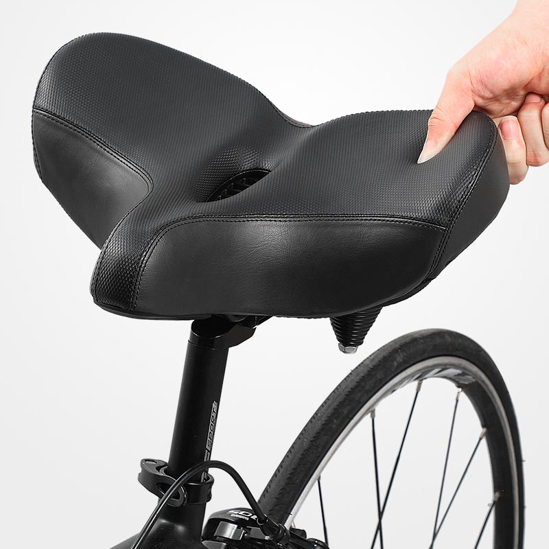 RidEase comfortable, ergonomically shaped bike saddle | Bowlift