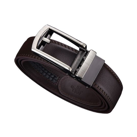 EliteSlide Belt – Luxury Leather Adjustable Accessory Bowlift