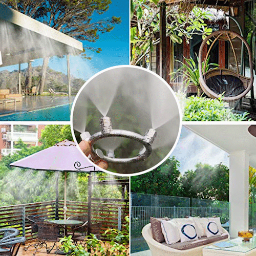 BowLift | Ring spray nozzle with mist function – Ideal for horse stable, vineyard, agriculture & garden