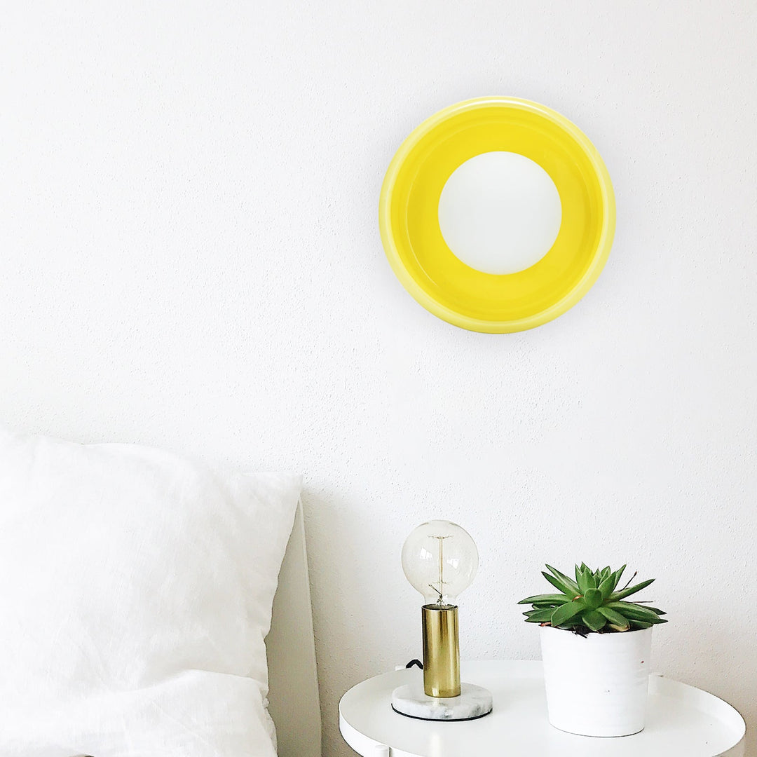 Round Ceramic Wall Lamp - Circo | Bowlift
