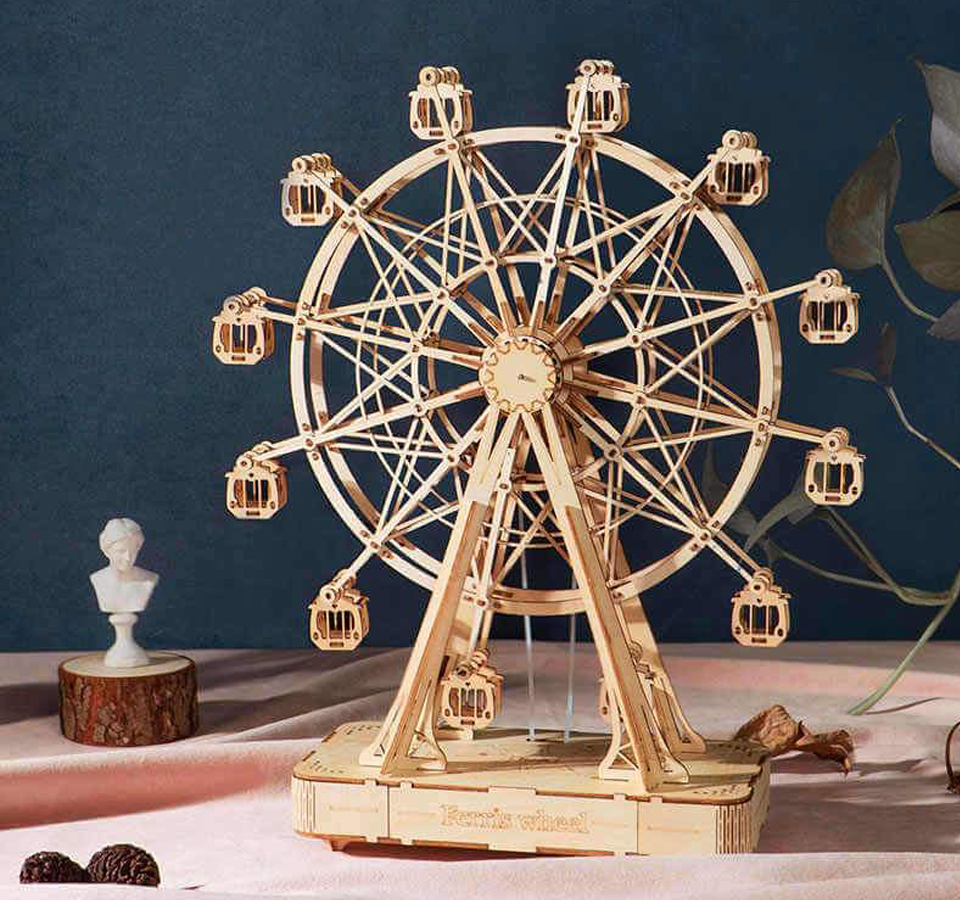 Mechanical Music Box - Ferris Wheel Bowlift