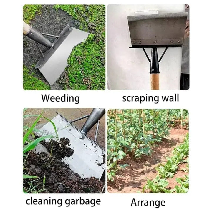 BowLift | Robust Garden Spade for Effortless Weed Removal