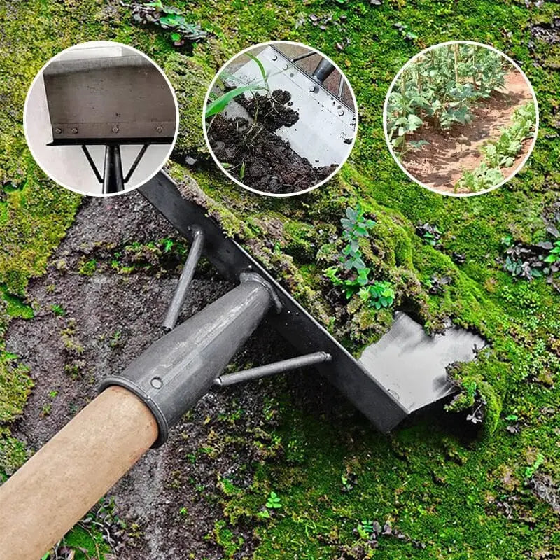 BowLift | Robust Garden Spade for Effortless Weed Removal