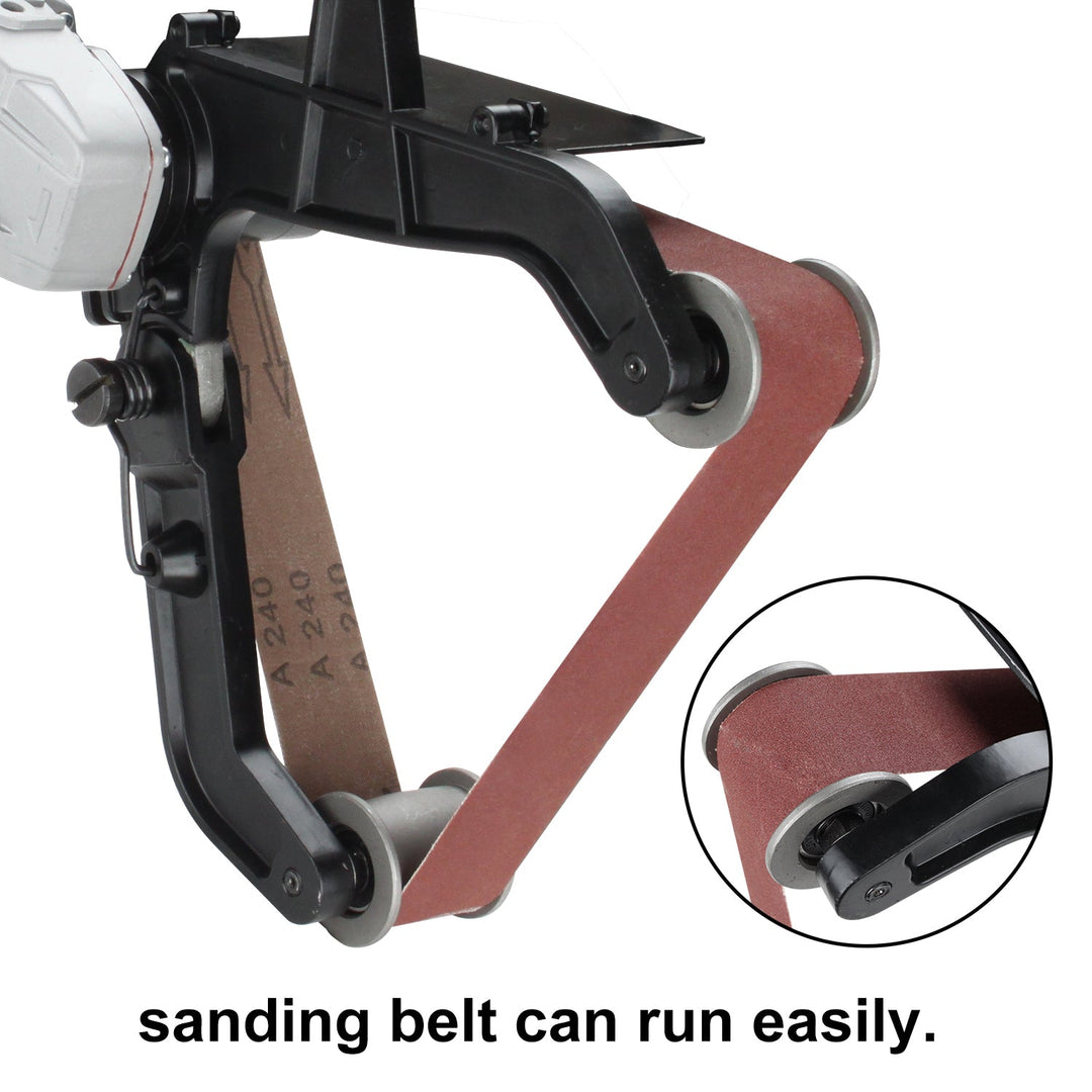 Pipe belt sander 1300W with 3 grit sizes | Bowlift